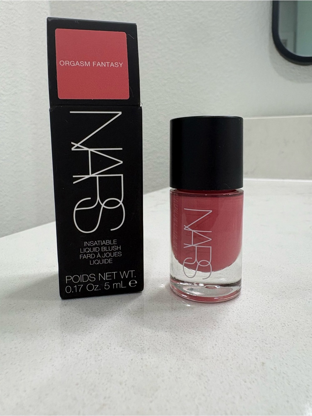 NARS Insatiable Liquid Blush — Orgasm Fantasy (Pink) Mini 🆕